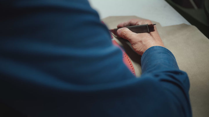 Video creazione scarpa Bortignani